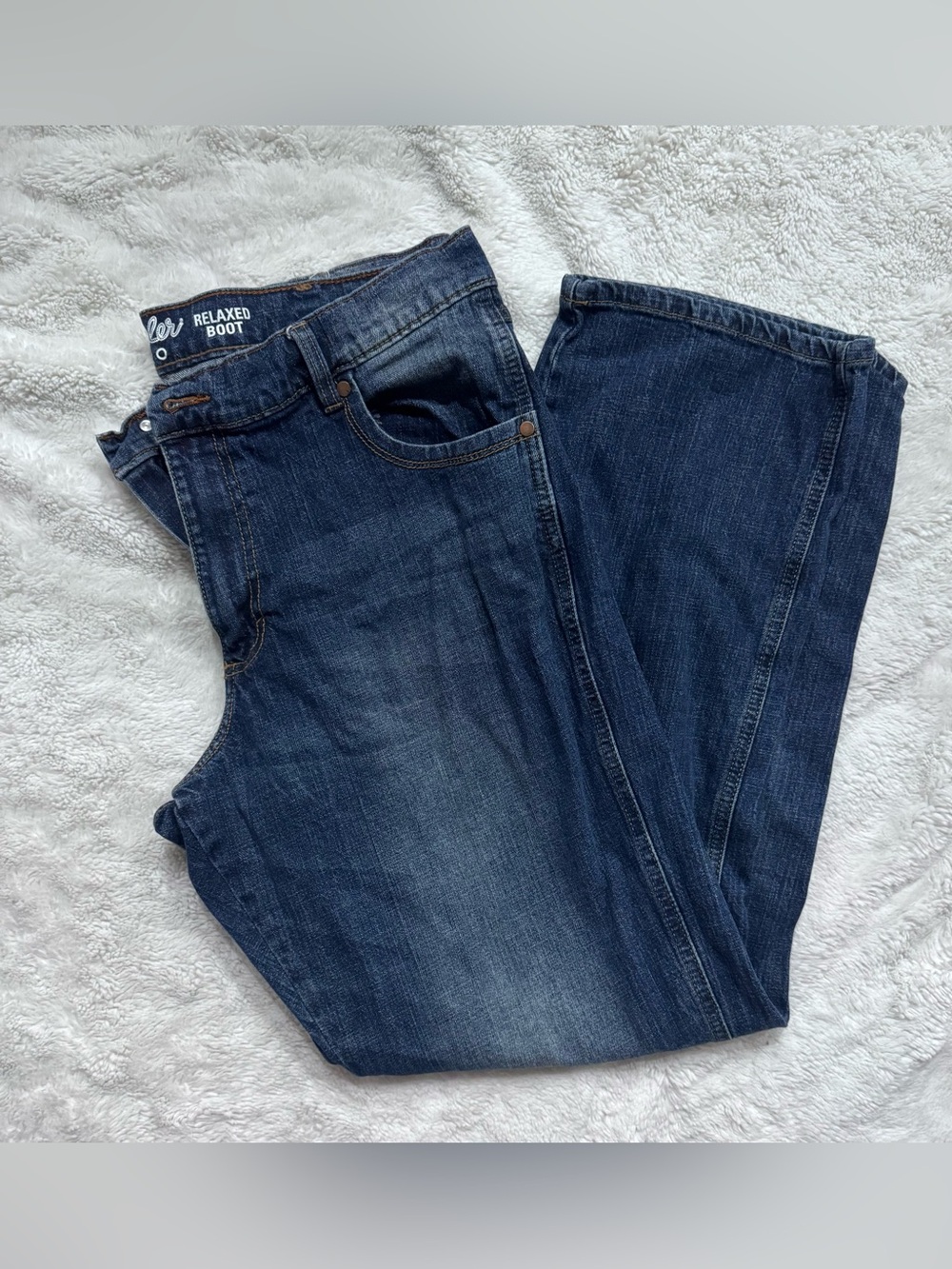 Wrangler Retro Relaxed Boot Cut Jeans 38 X 34